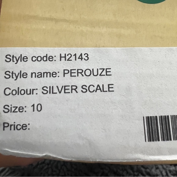 BILLINI NIB Perouze Silver Heels SIZE 10 - Picture 8 of 9